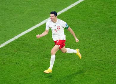 Lewandoski Scores First Ever World Cup Goal As Poland Defeat Saudi Arabia