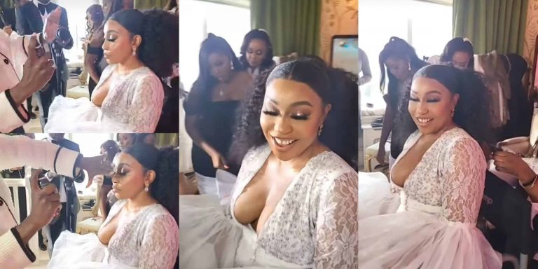 “Most beautiful bride of the century” Kate Henshaw lavish sweet words on Rita Dominic as she preps for her wedding (Video)