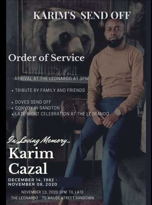 Rich friends of wanted fugitive, Limumba Karim who died in Rolls Royce crash with Zimbabwean socialite Ginimbi gather in super cars to mourn him (videos)