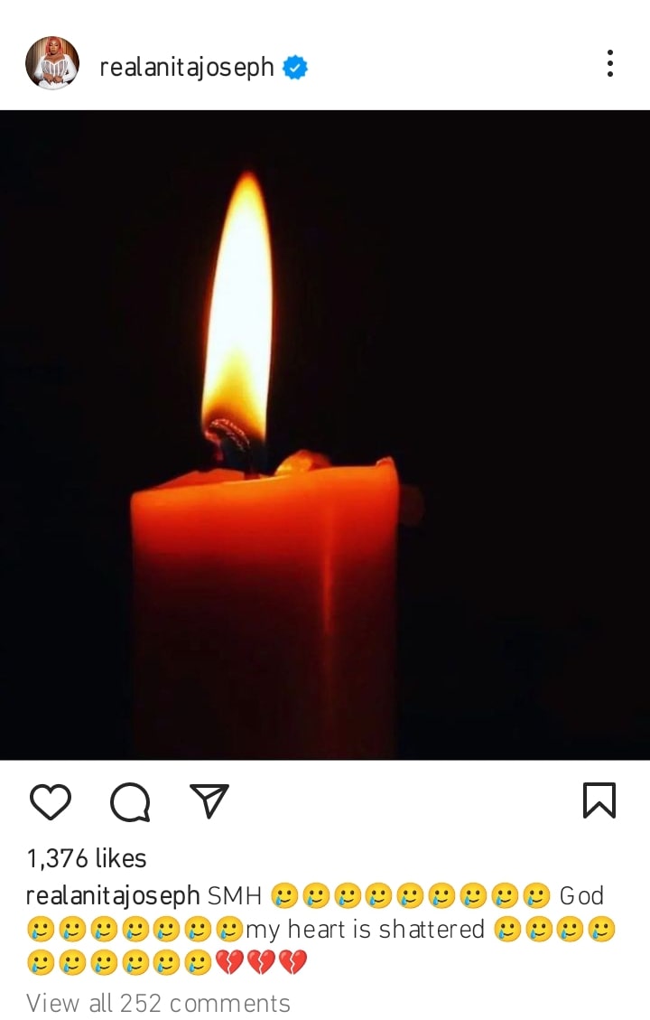 Celebrities react as Yul Edochie loses son