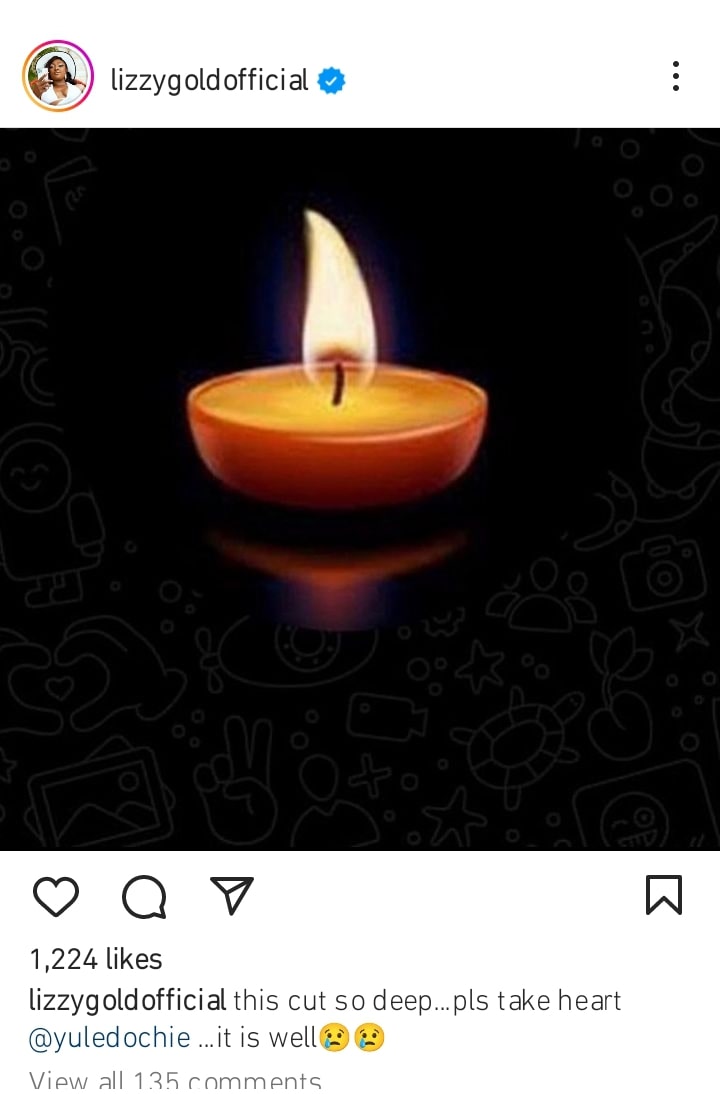 Celebrities react as Yul Edochie loses son