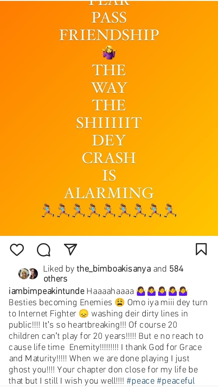 Bimpe Akintunde reveals why friendship is her greatest fear