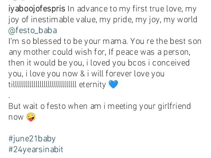 Iyabo Ojo queries son over his dating life