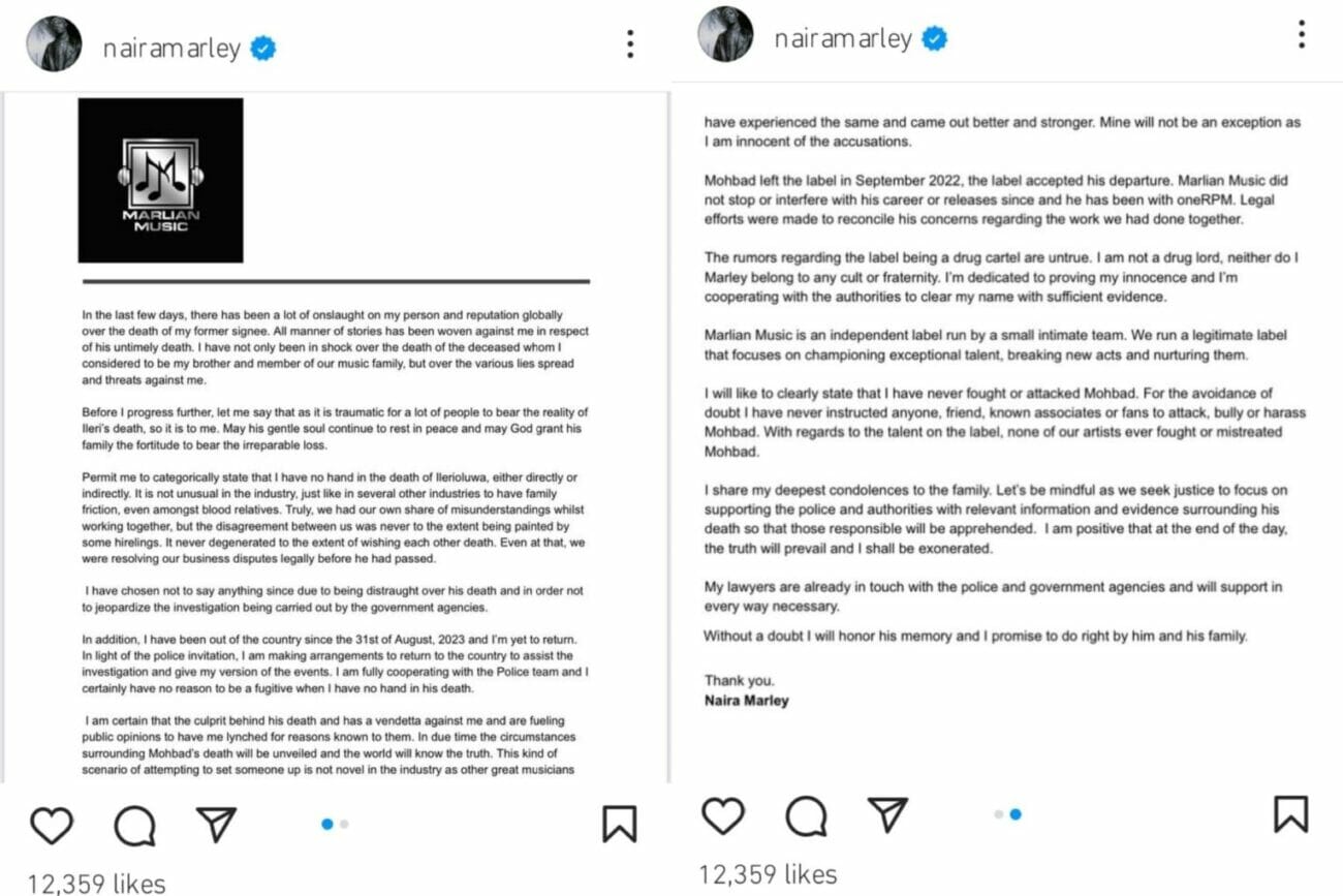Naira Marley debunks reports of bullying Mohbad