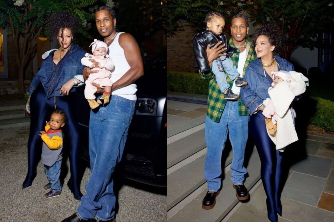 Rihanna unveils second son