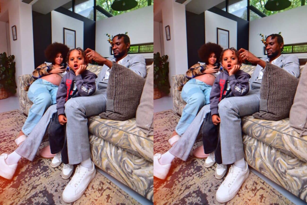 Omashola and wife expecting second child