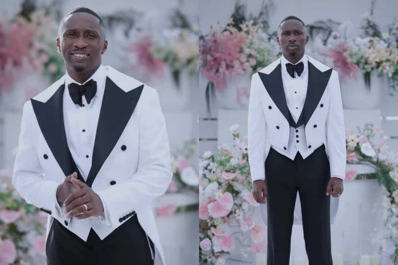Priscilla Ojo and Juma Jux white wedding