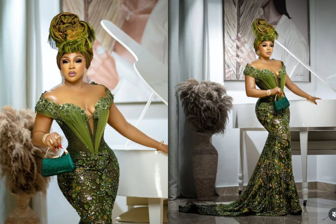Celebrities at Priscilla Ojo's wedding