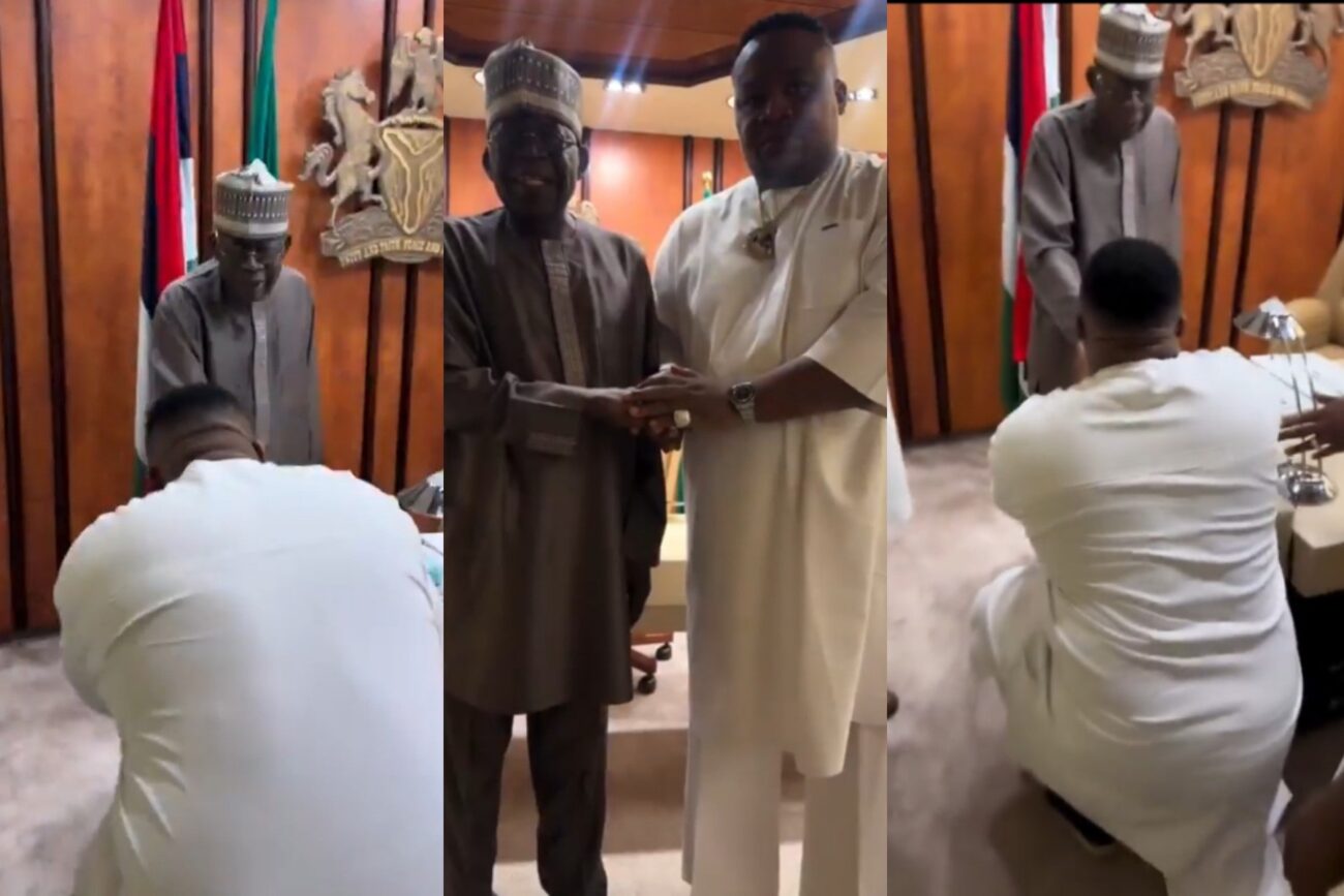 Cubana Chief Priest meets President Tinubu