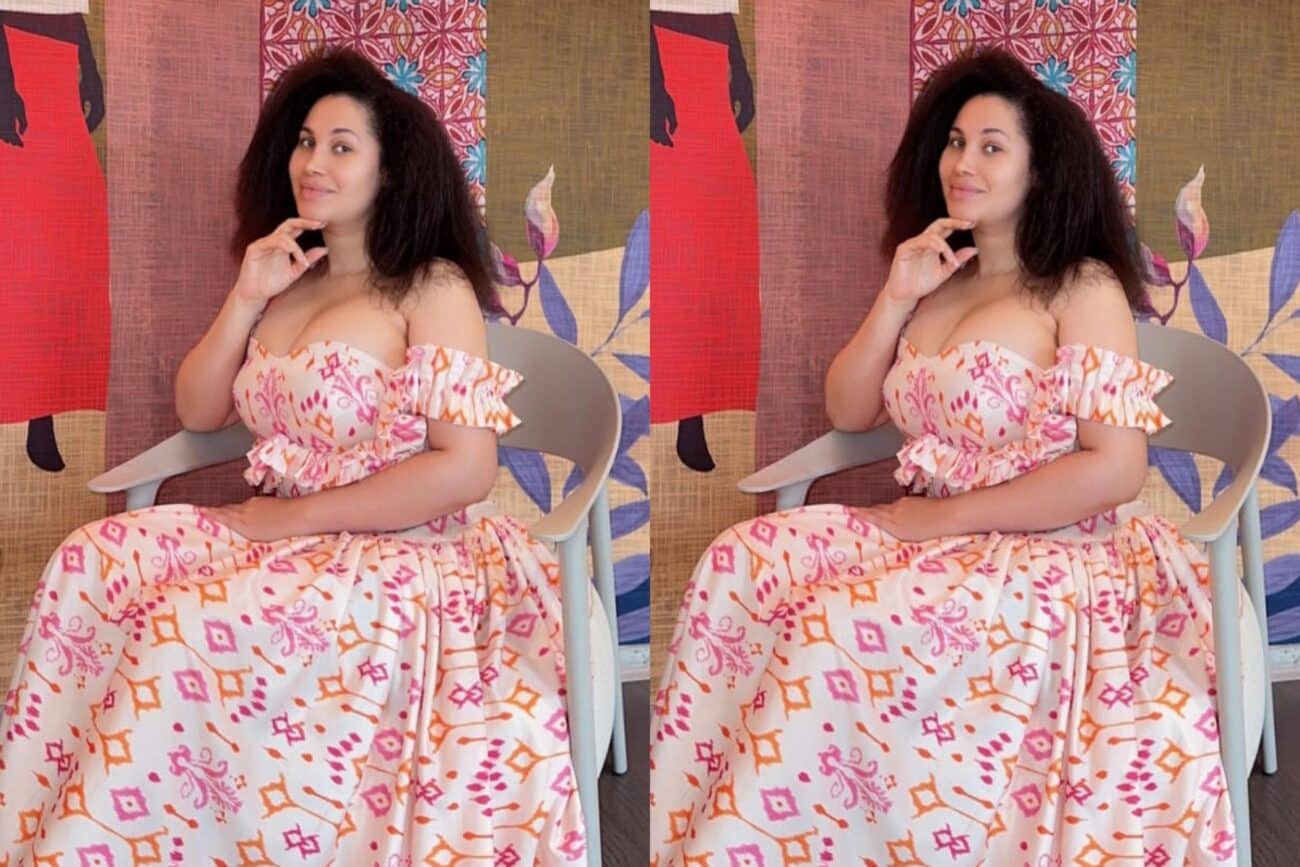 Caroline Danjuma shows off the evidence of hubby's money