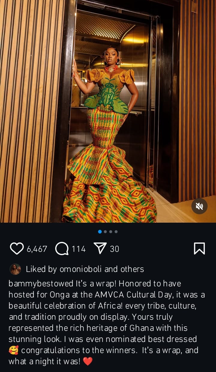 Bambam hosts Onga at AMVCA