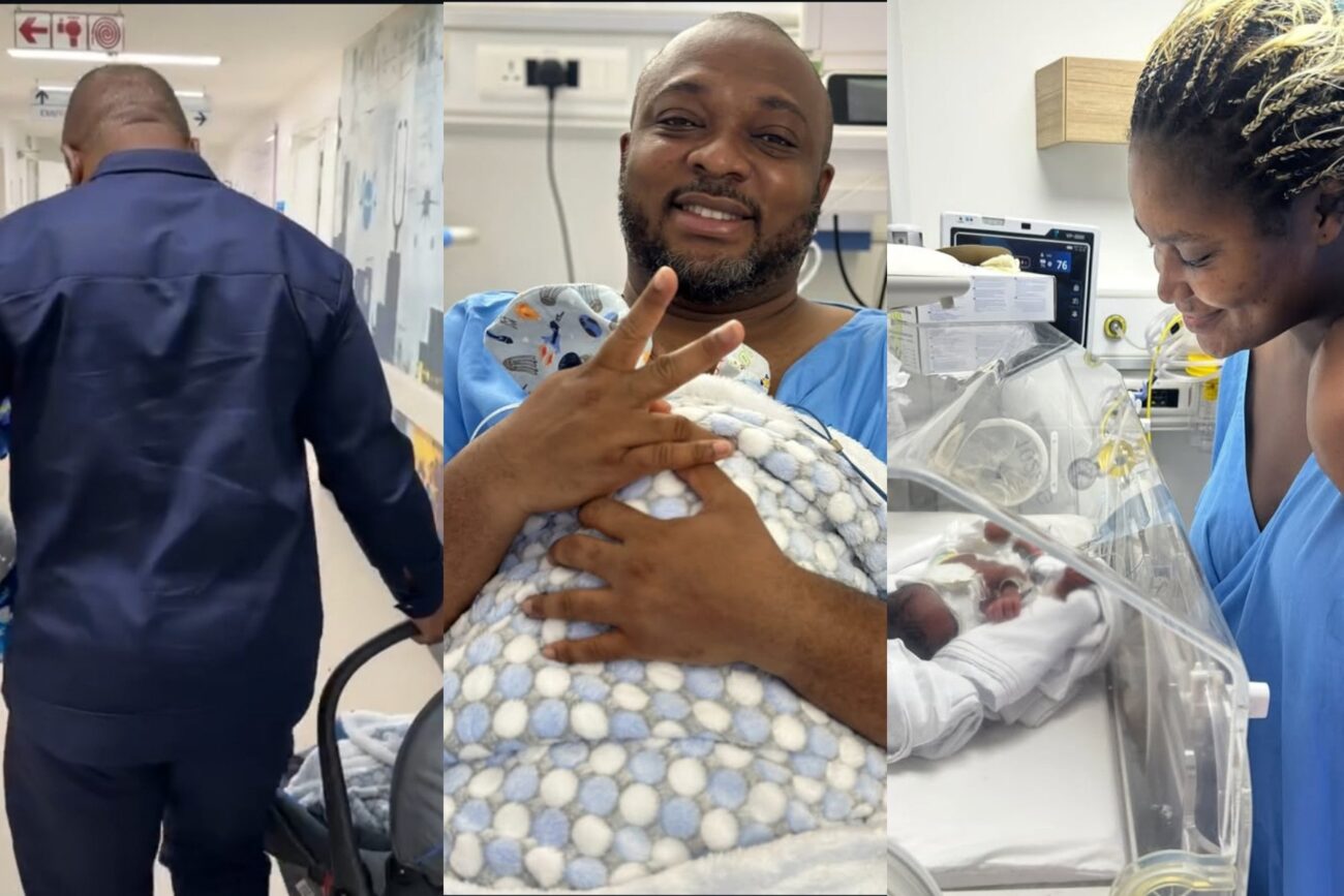 Chizzy Alichi welcomes baby boy