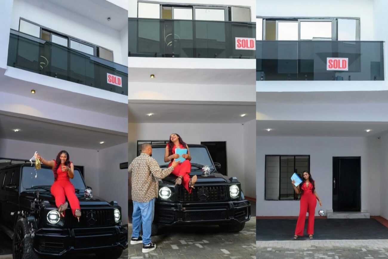 Chomzy receives house from husband