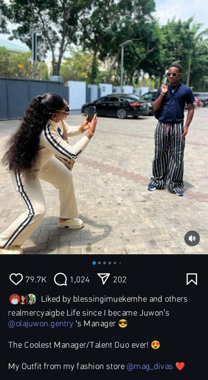 Mercy Aigbe speaks on life since becoming son's manager