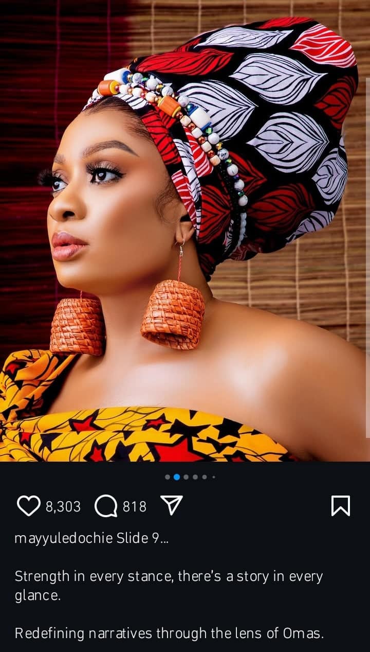 May Edochie says there is a stance in every glance