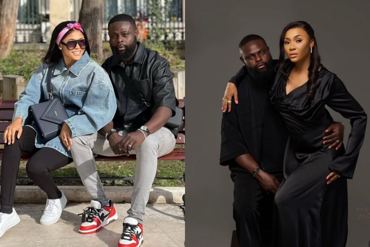 Ayo Makun celebrates Yomi Casual's wife's birthday