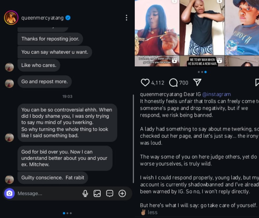 BBNaija Queen writes to Instagram