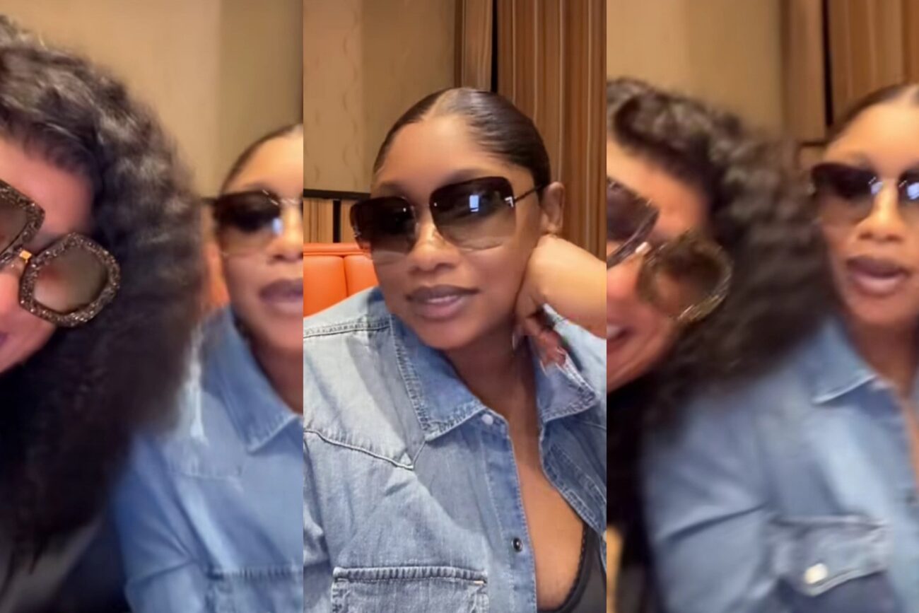 Nkechi Blessing meets Ruth Kadiri's lookalike