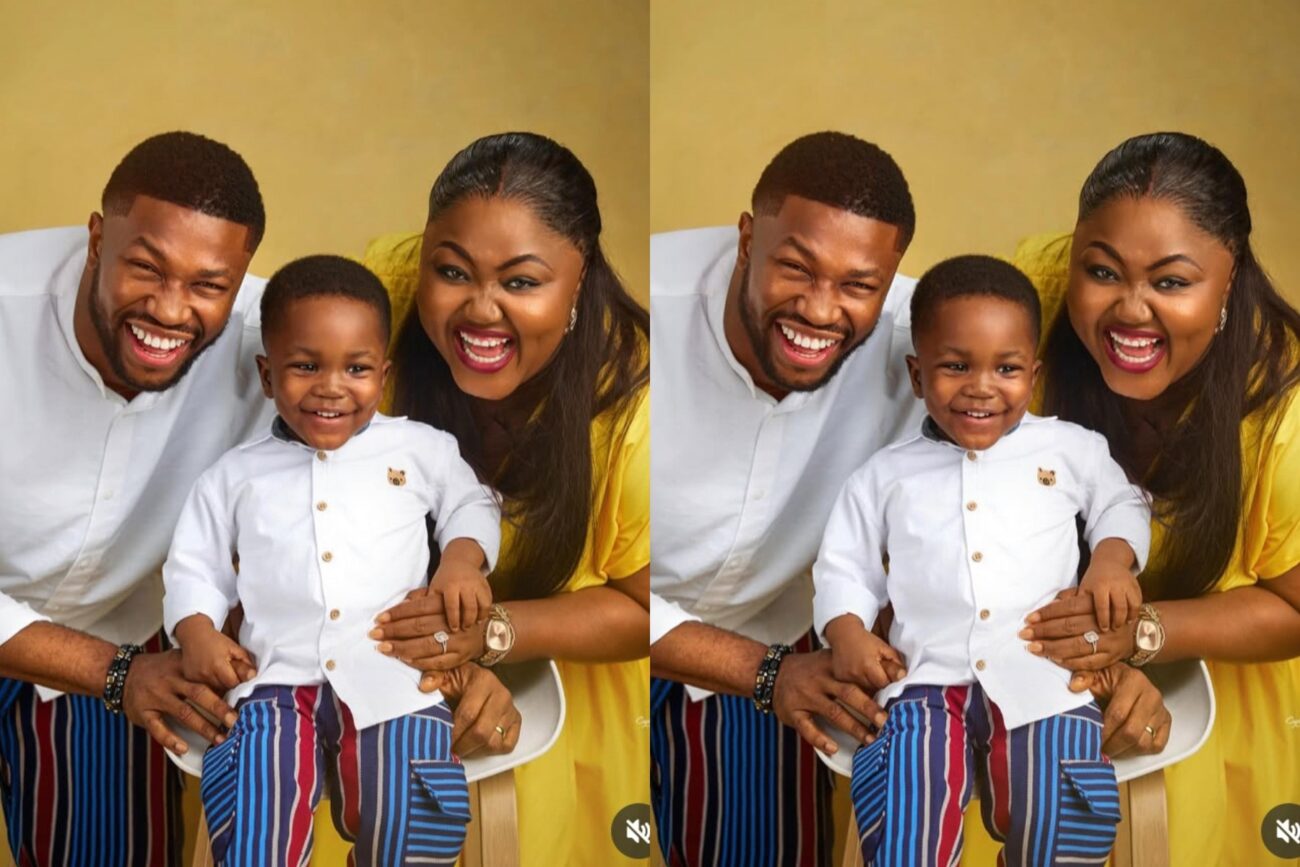 Stan Nze and Blessing Obasi celebrate son 2nd birthday