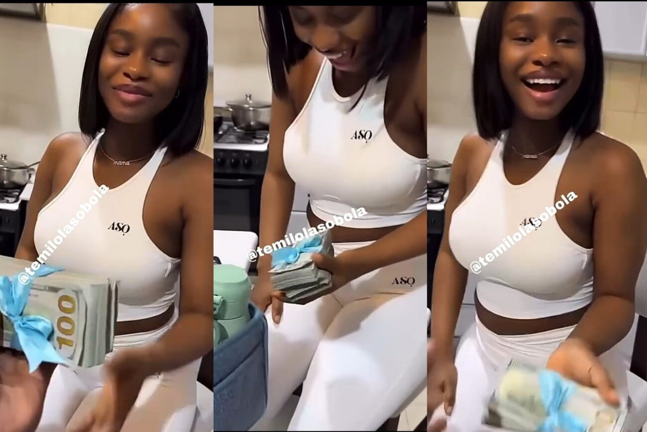 Juma Jux gifts Priscilla Ojo thousands of dollars