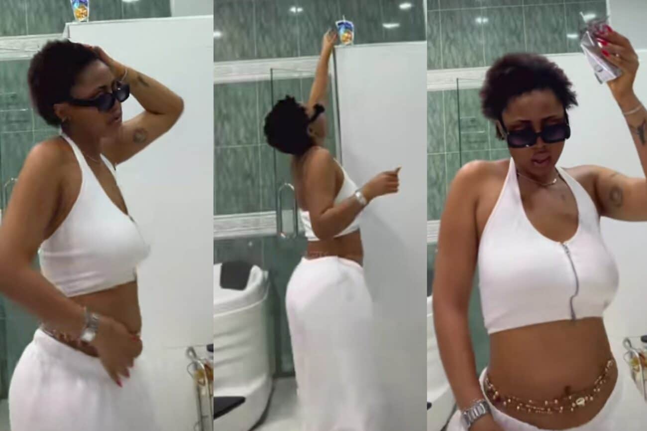 Regina Daniels dancing at 4am