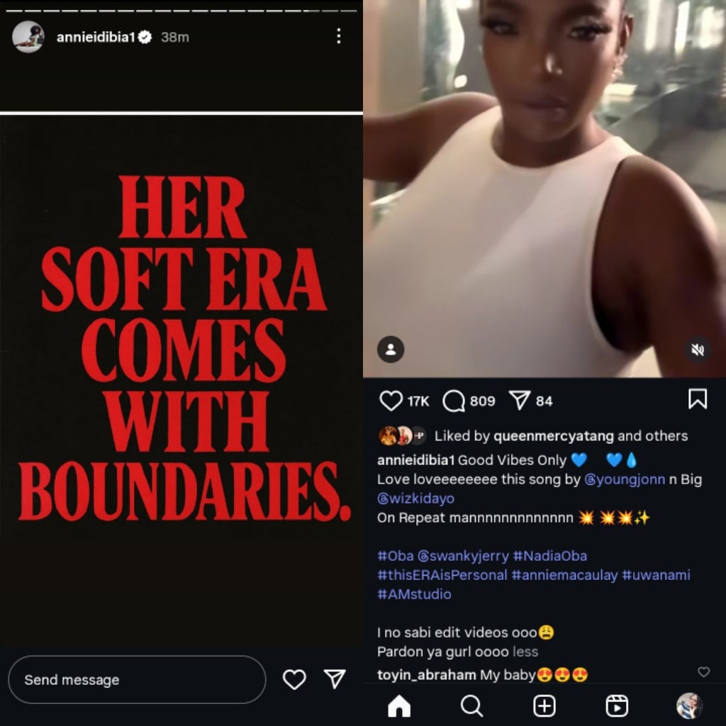 Annie Idibia speaks on her soft era