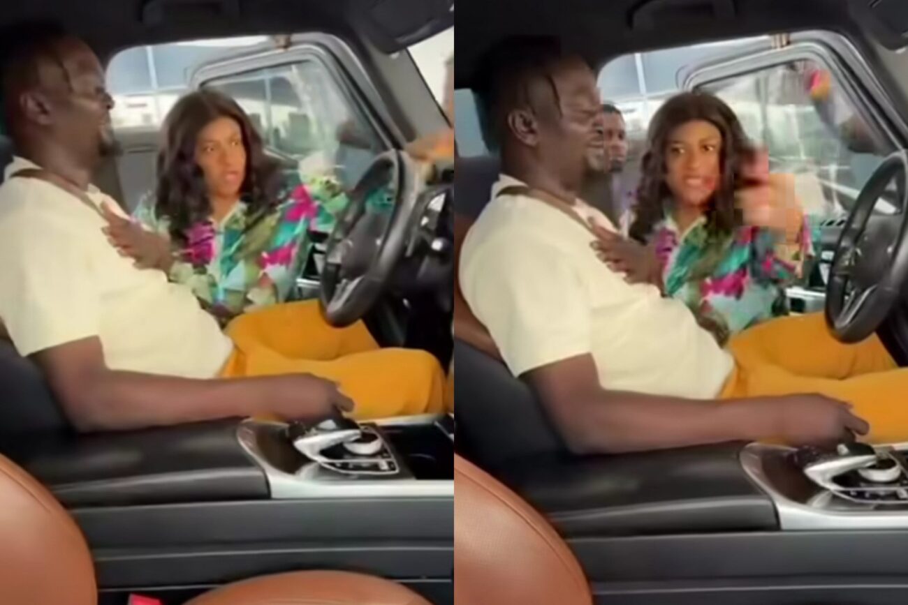 Nkechi Blessing gifts director G-Wagon