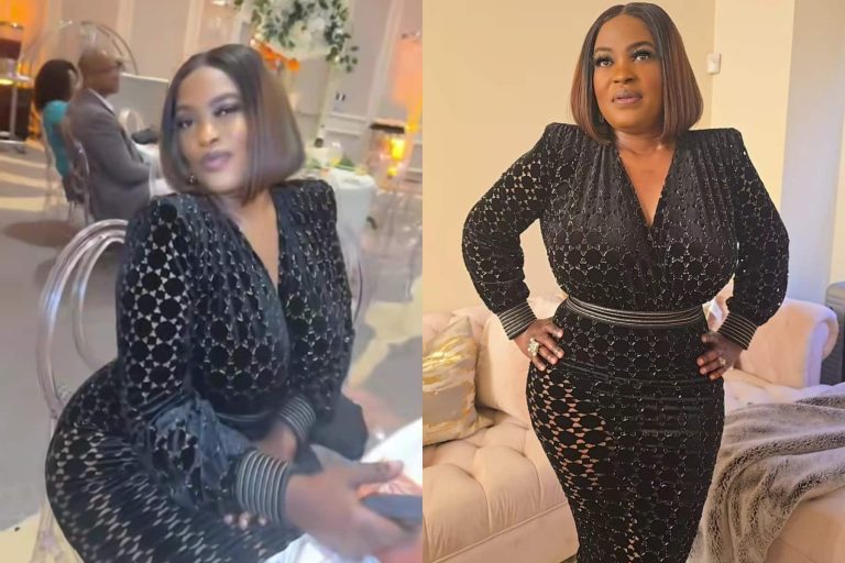 “I am still Mrs A” – Pero Adeniyi says as she shows off her hot body