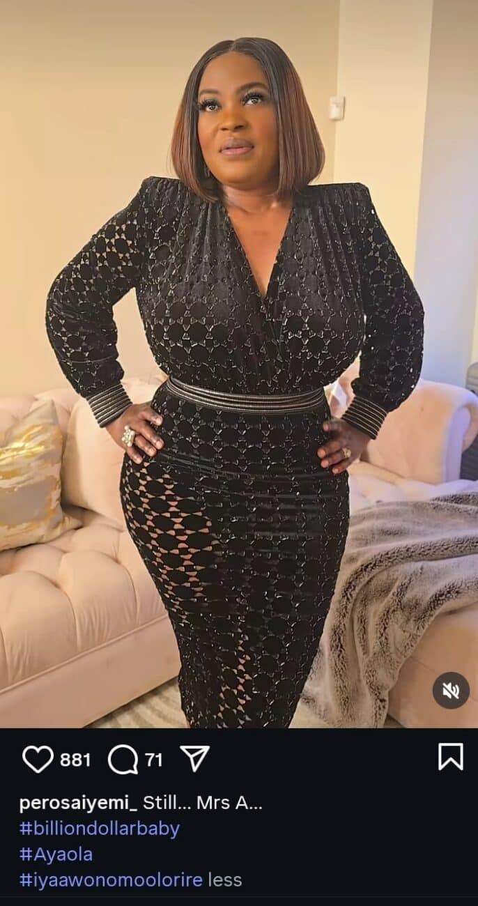 Pero Adeniyi says she is still Mrs A