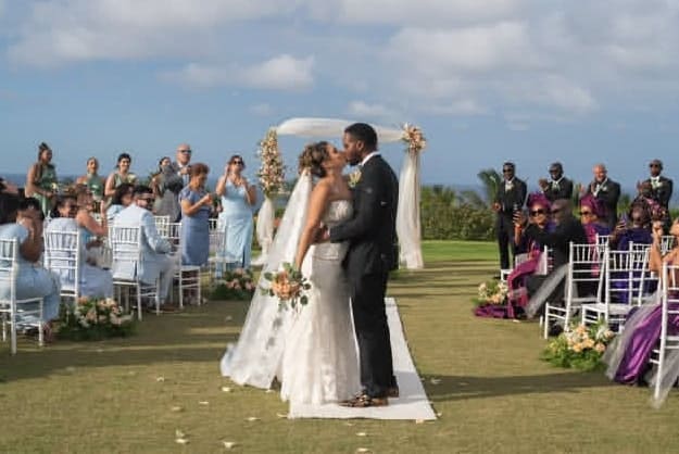 Bukky Wright son's wedding