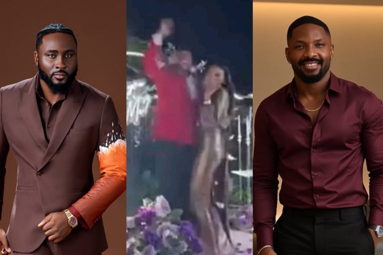 “I remember when I drove you to see her” – BBN star Pere Egbi celebrates colleague, Cross, on his engagement