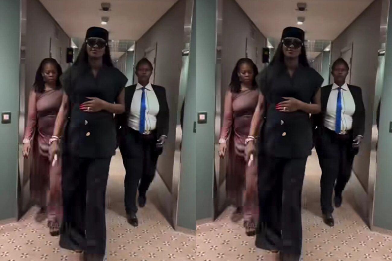 Natasha flaunts baby bump