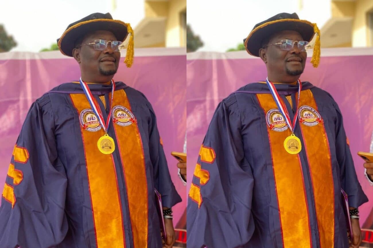 Antar Olaniyan bags doctorate degree