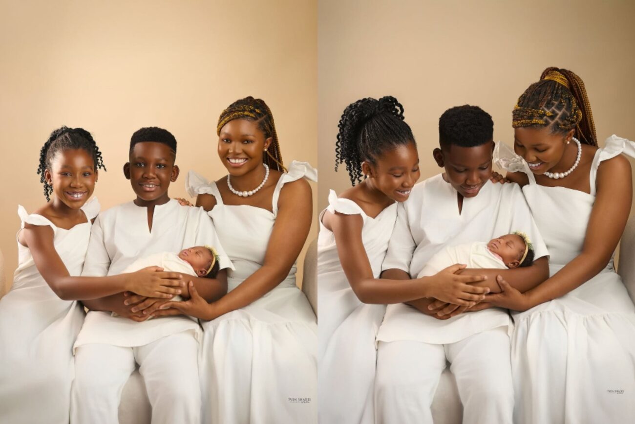 Warri Pikin unveils newborn daughter