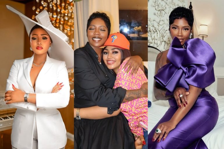 “I only take counsel from those who have walked a path similar to mine” – Regina Daniels says as she links up with Tiwa Savage, shares photos and videos