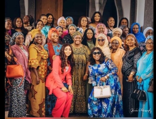 Regina Daniels and senators wives