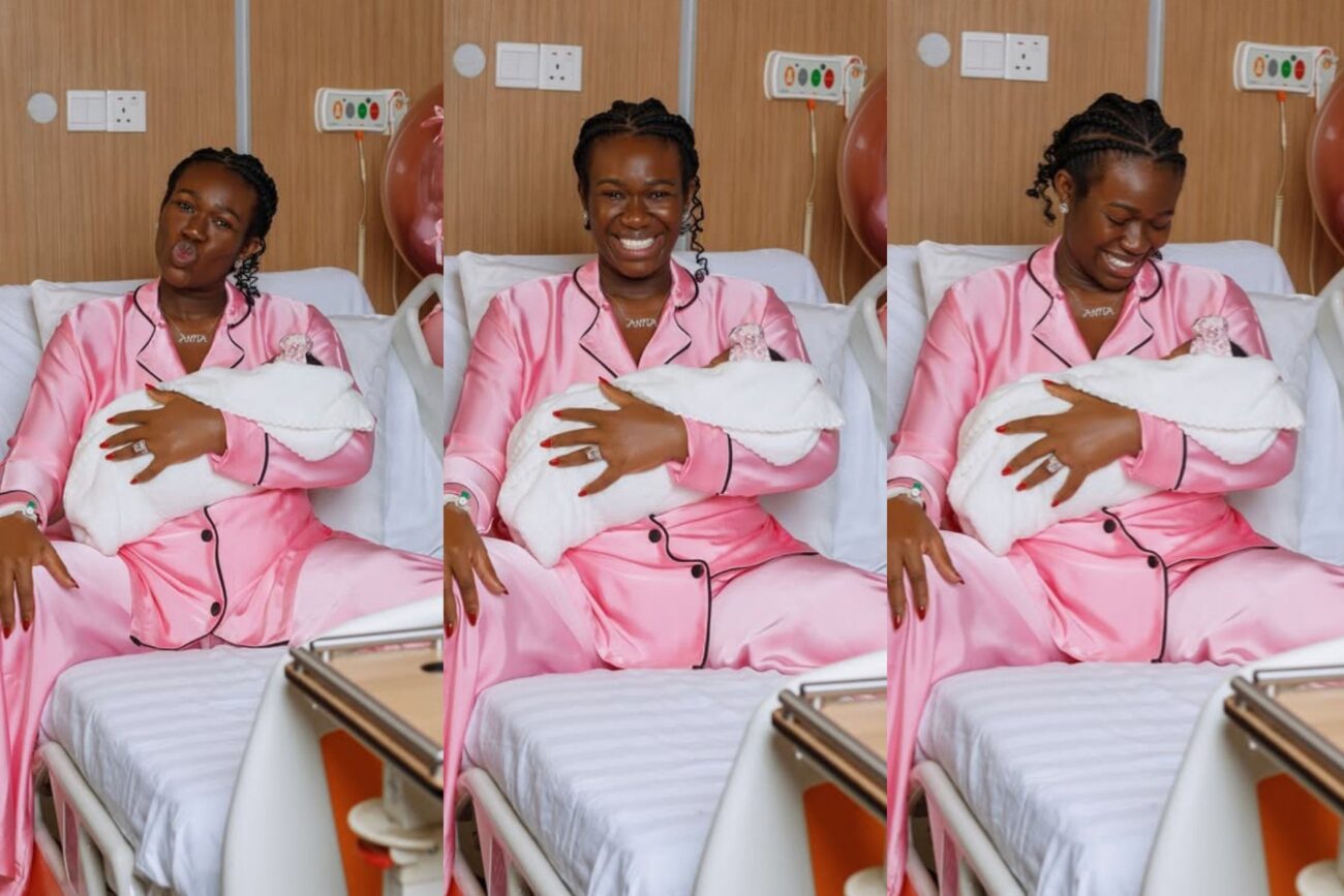 Warri Pikin welcomes third child