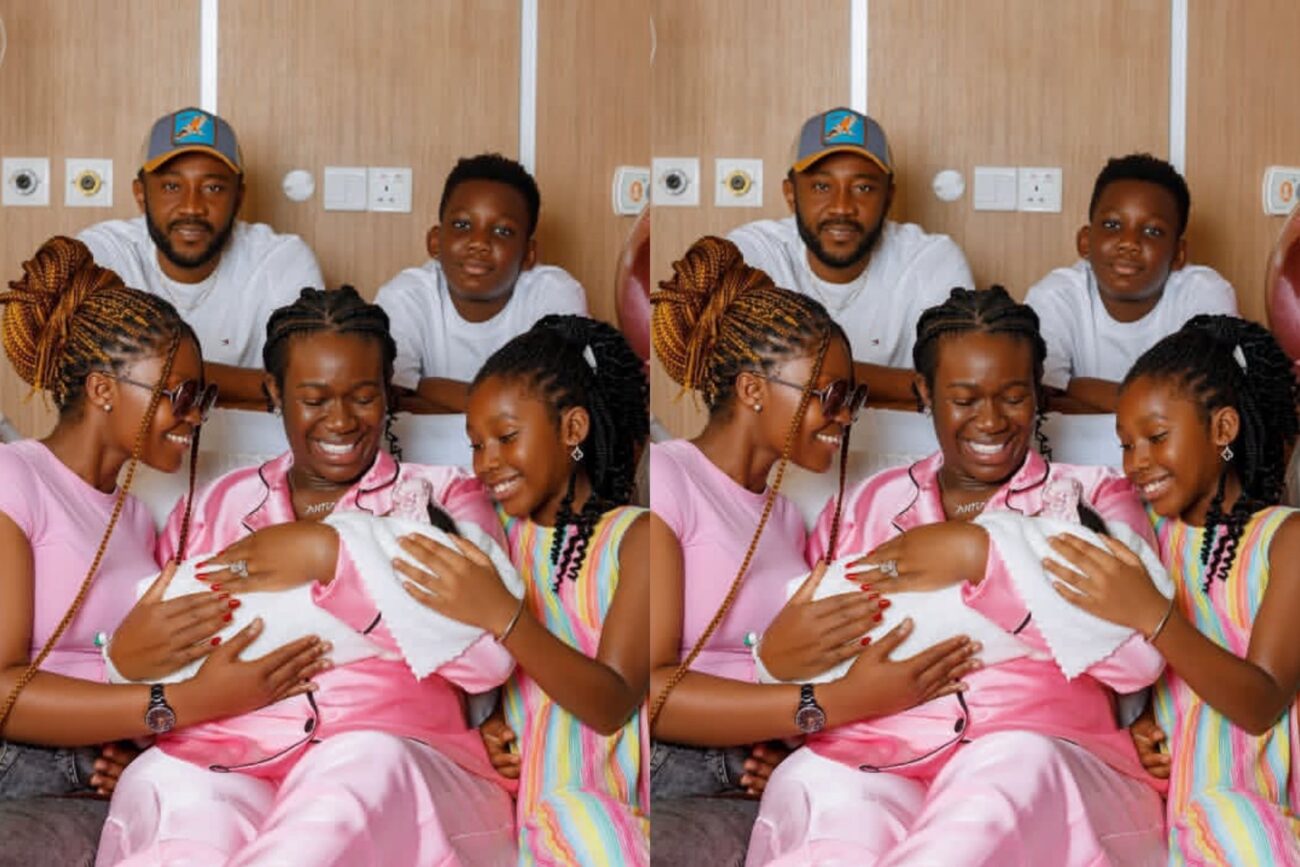Warri Pikin welcomes third child