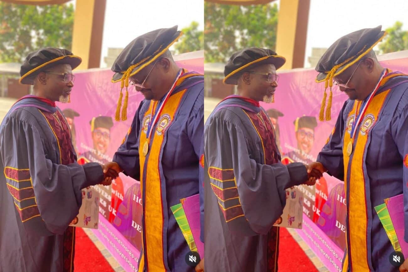 Antar Olaniyan bags doctorate degree