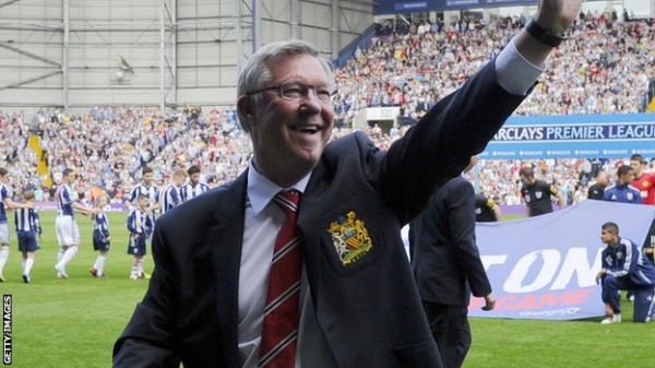 Last Premier League Appearance For Sir Alex Ferguson.