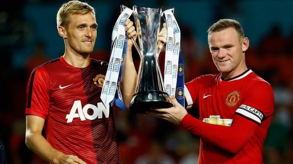 Wayne Rooney and Darren Fletcher Become Man United's New Leaders. Getty Image.