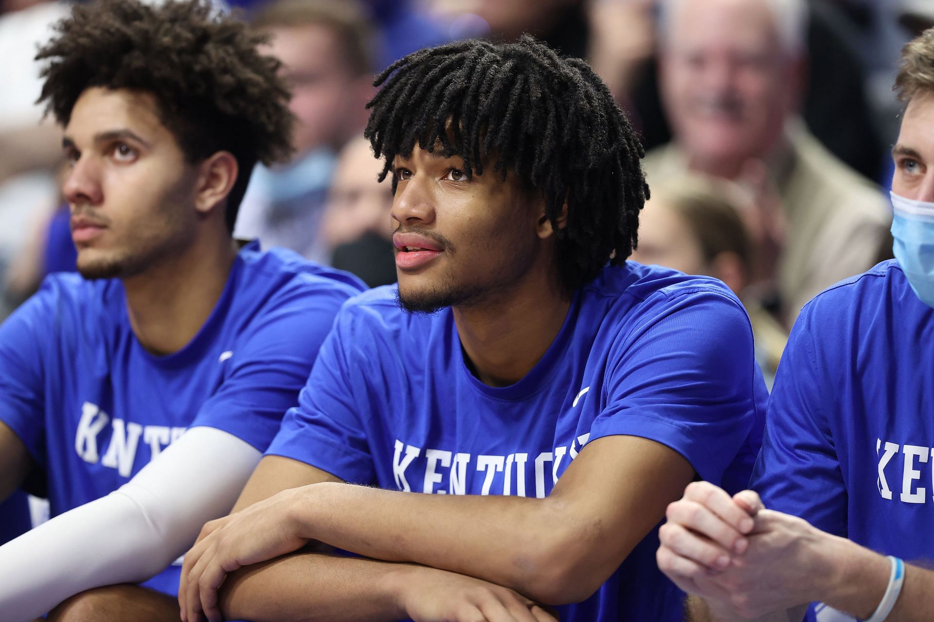 Kentucky Wildcats freshman wing Shaedon Sharpe.