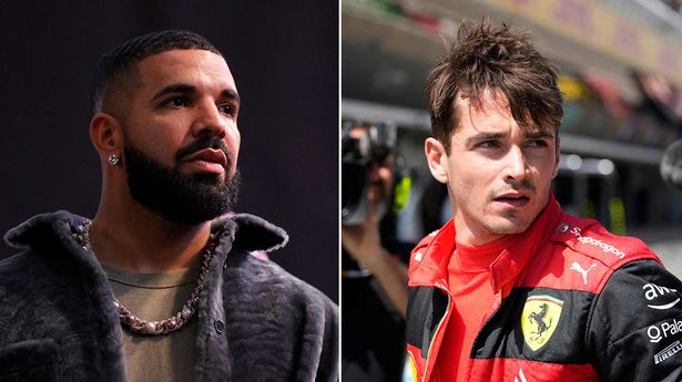 Rapper Drake lost a bet worth almost £200,000 after Charles Leclerc failed to finish the Spanish GP