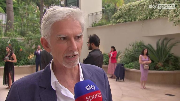 Damon Hill says Hamilton has a chance of winning the Monaco Grand Prix especially with rain forecast for race day