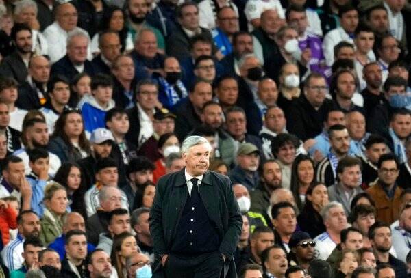 Real Madrid's head coach Carlo Ancelotti 