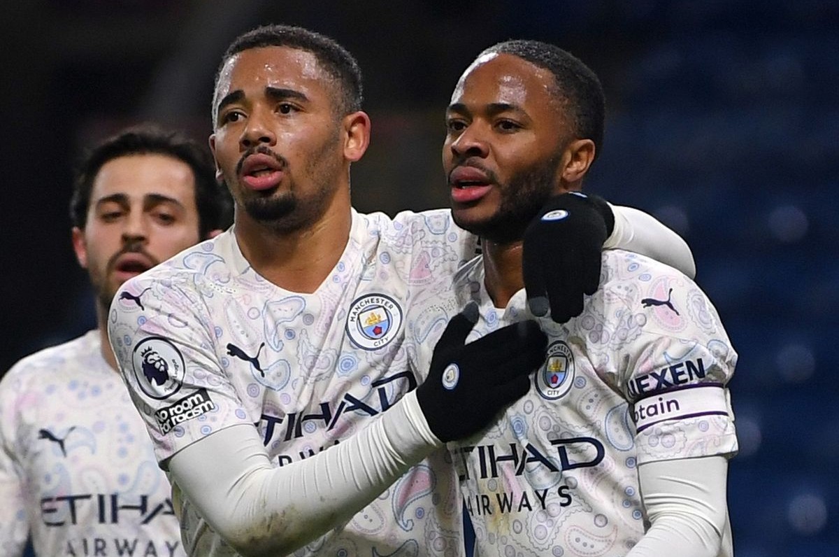 Gabriel Jesus Man City Raheem Sterling