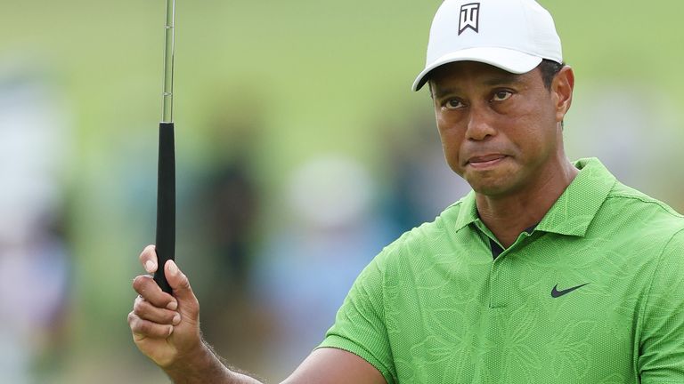 Tiger Woods will be among the early starters during the third round on Saturday morning