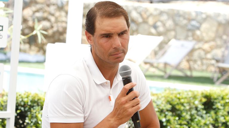 Rafael Nadal has confirmed that he intends to play at Wimbledon, despite concerns about an ongoing foot injury.