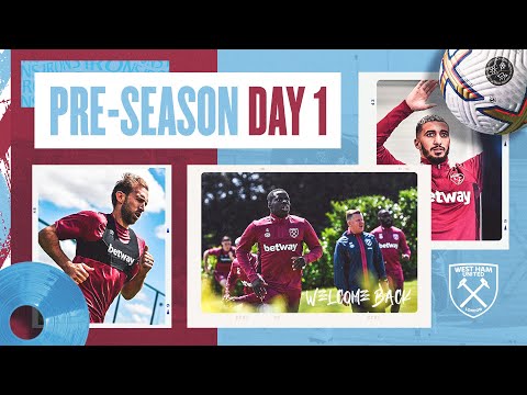 FIRST DAY BACK | PRE-SEASON TRAINING