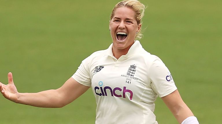 Katherine Brunt made her Test debut in 2004 and played 51 times for England in the format